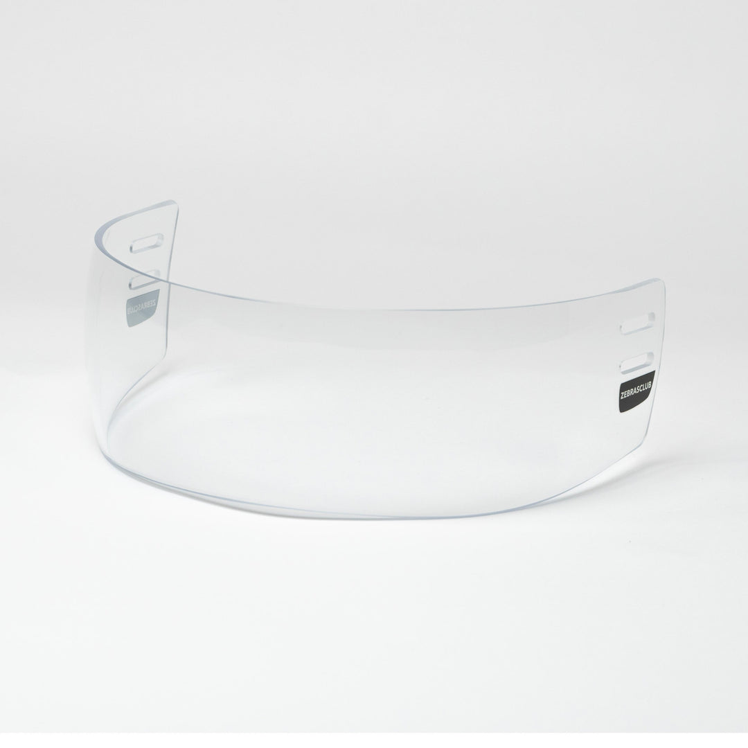 Zebrasclub ZVG2 hockey visor short cut clear