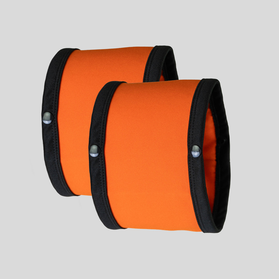 ZEBRASCLUB ZA REFEREE SNAP ON ORANGE OR RED ARM BANDS