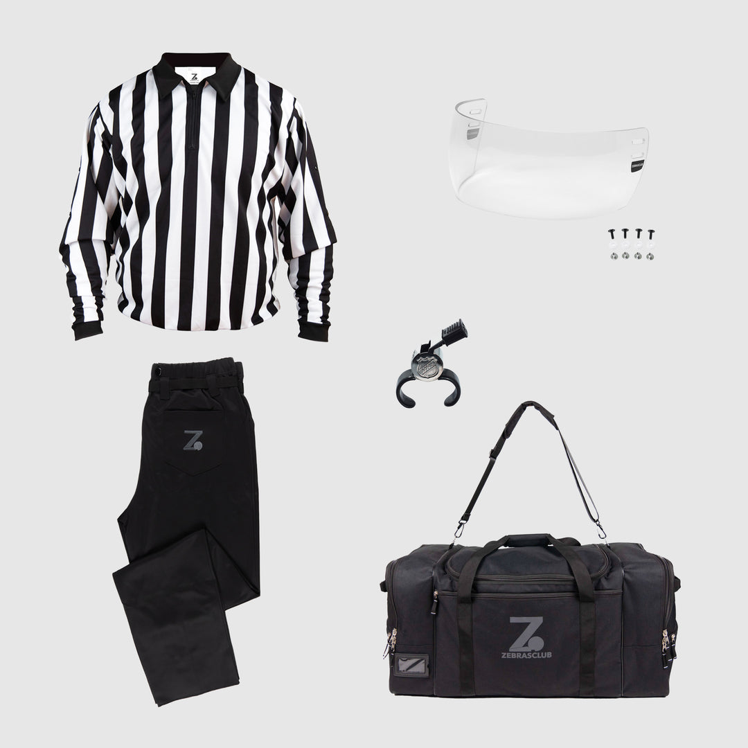 Zebrasclub ZC3 beginner hockey referee kit package