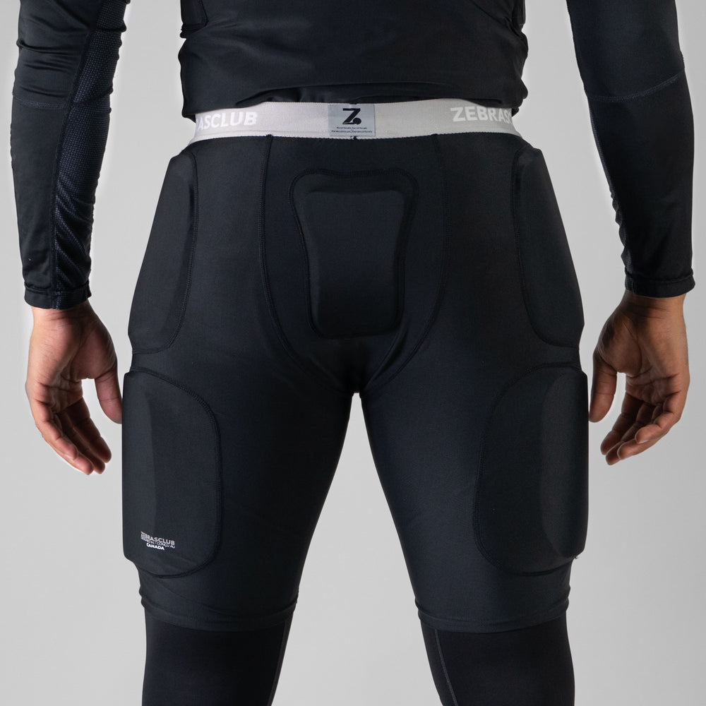 Zebrasclub ZG1 hockey referee protective girdle back view