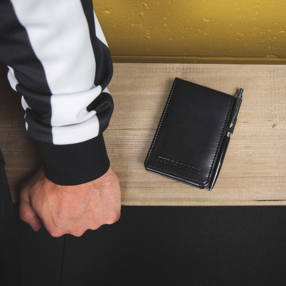Zebrasclub referee riot pad with pen