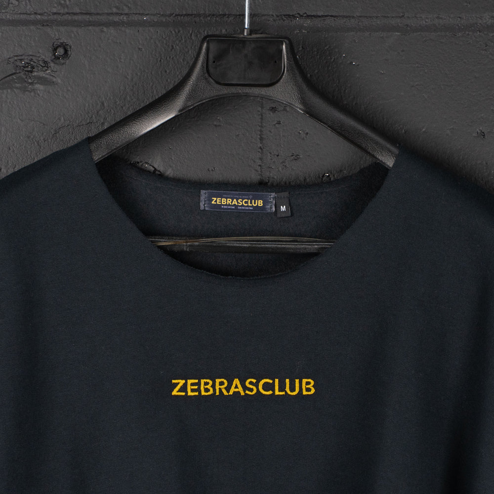 Zebrasclub crewneck sweatshirt close
