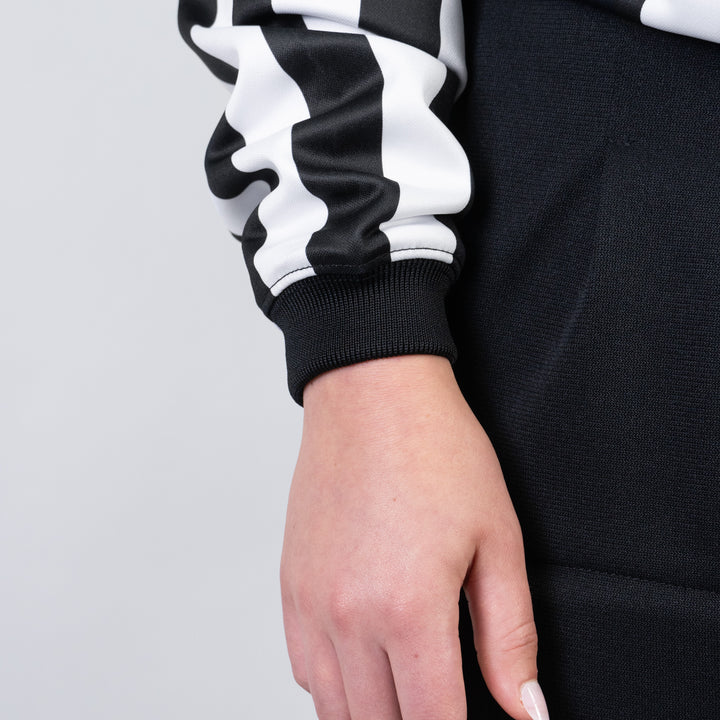 Zebrasclub ZL-PRO-W womens hockey officiating jersey with snaps cuffs