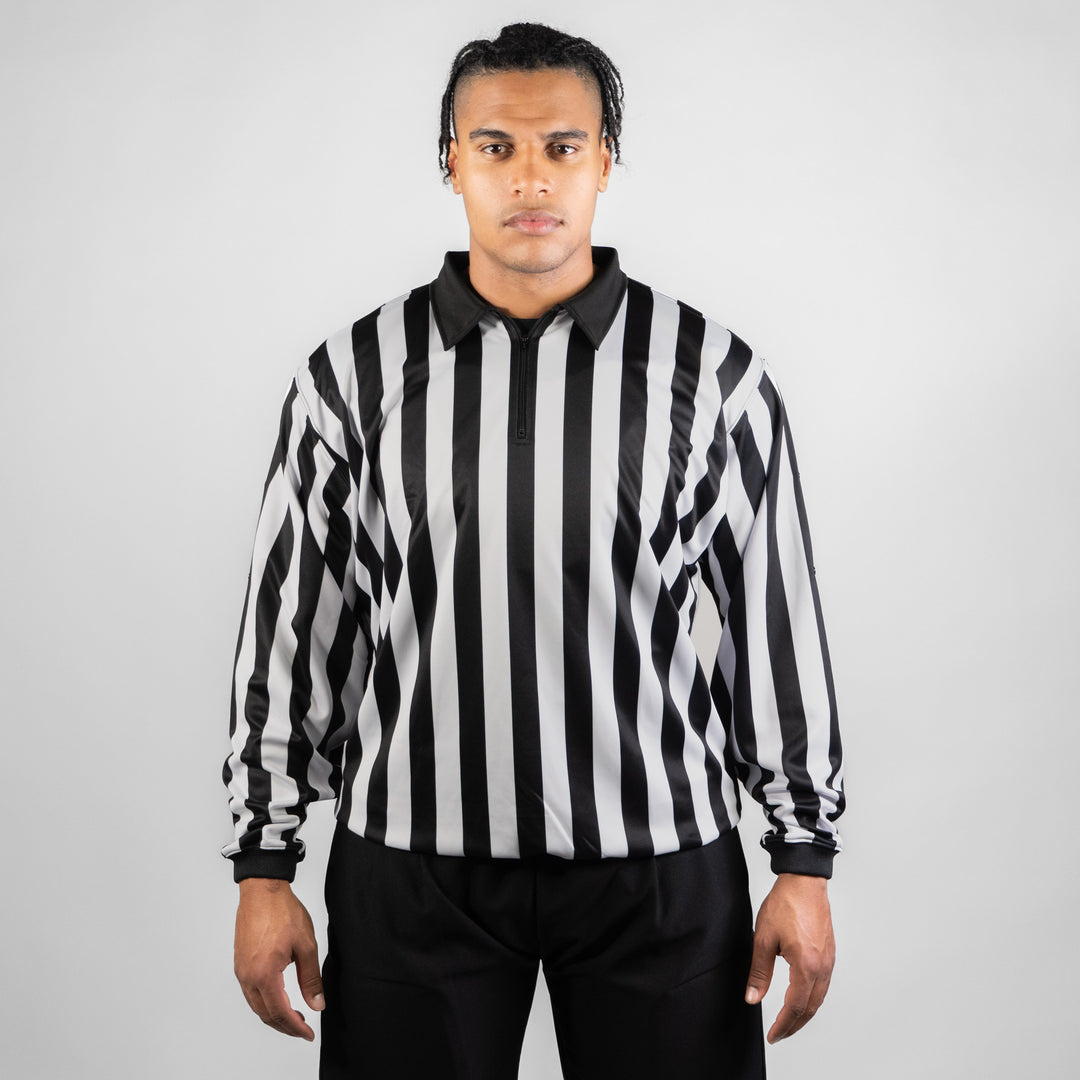 Zebrasclub ZL-PRO hockey referee jersey linesman linesperson with snaps