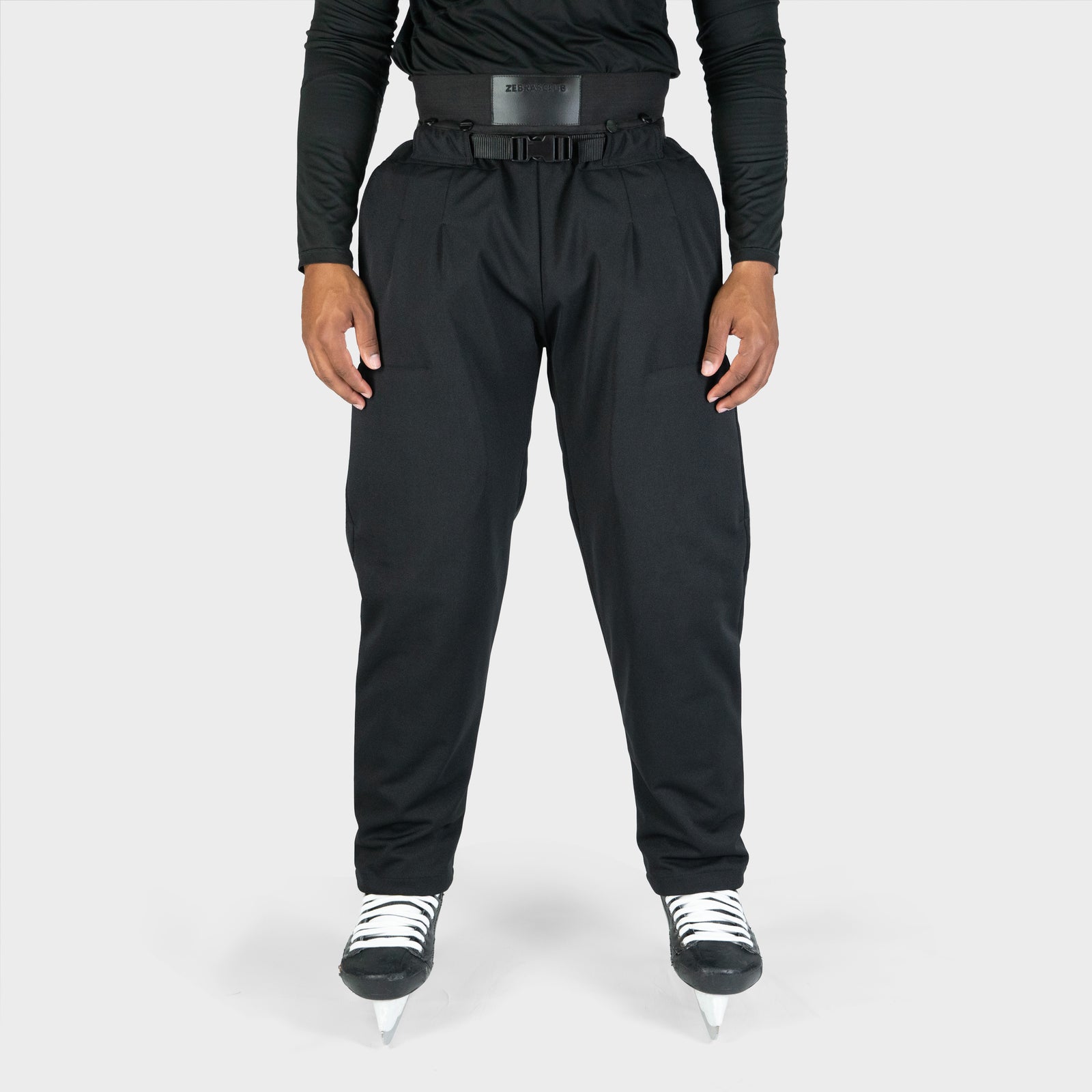 Zebrasclub ZP-PRO padded hockey referee pants tapered fit