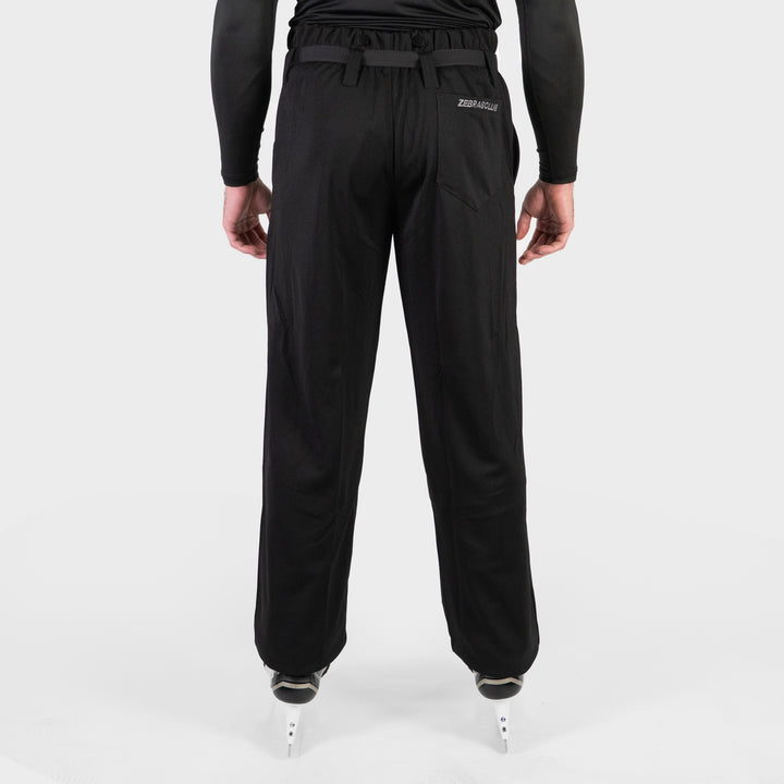 Zebrasclub ZP1 hockey officiating pants back view