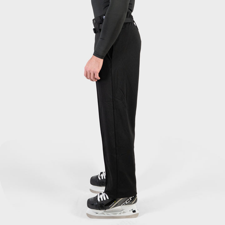 Zebrasclub ZP1 hockey officiating pants side view