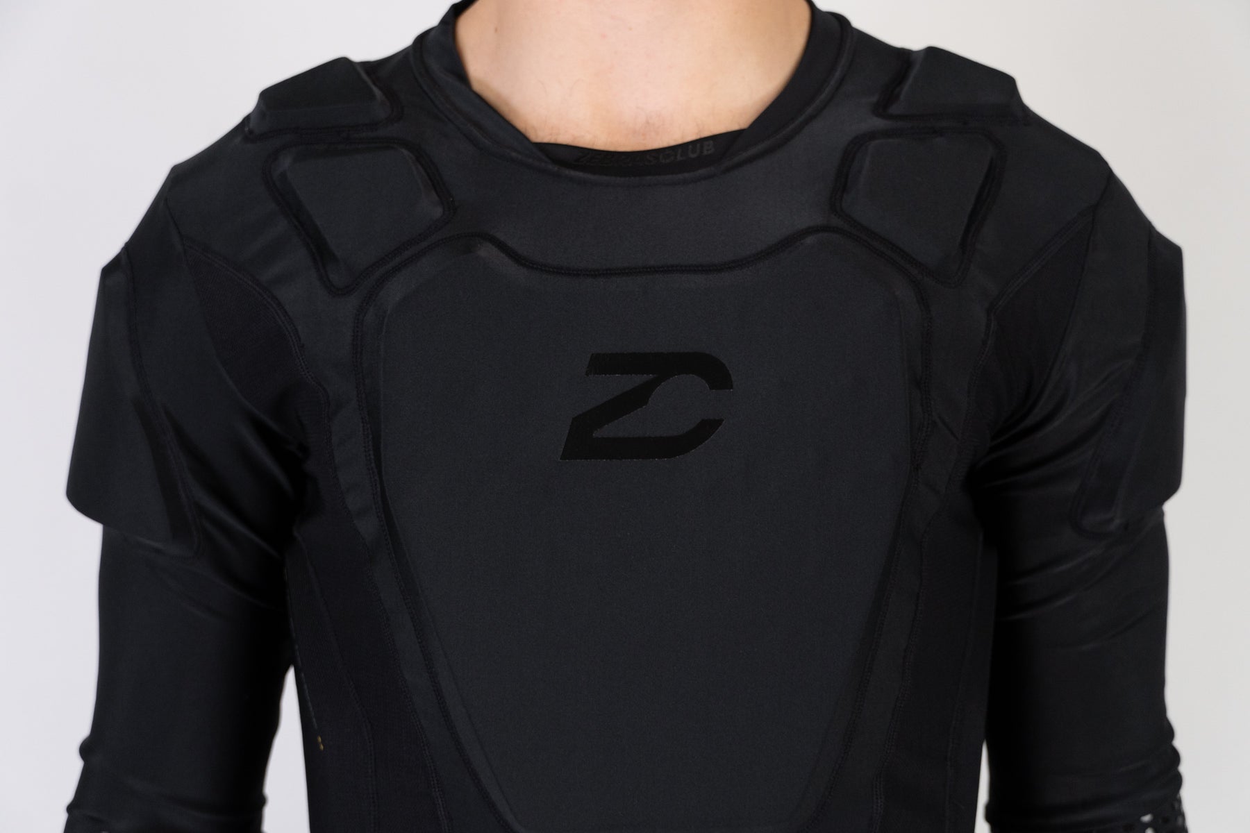 ZEBRASCLUB ZPS-PRO HOCKEY REFEREE LONG SLEEVE PADDED SHIRT