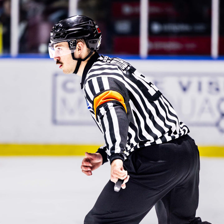 VISIÈRE DE HOCKEY ZEBRASCLUB ZVG1 COUPE DROITE COURTE