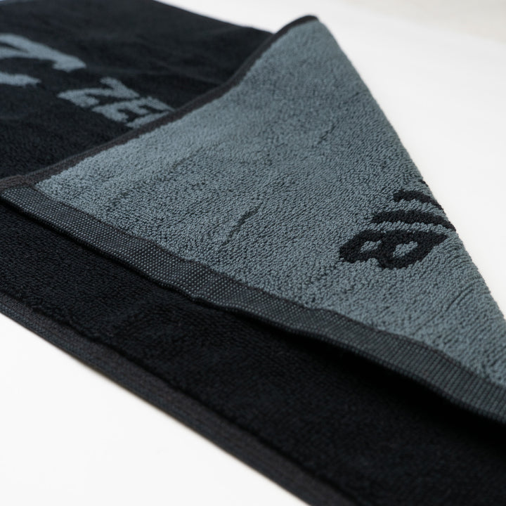 Zebrasclub skate towel folded close view