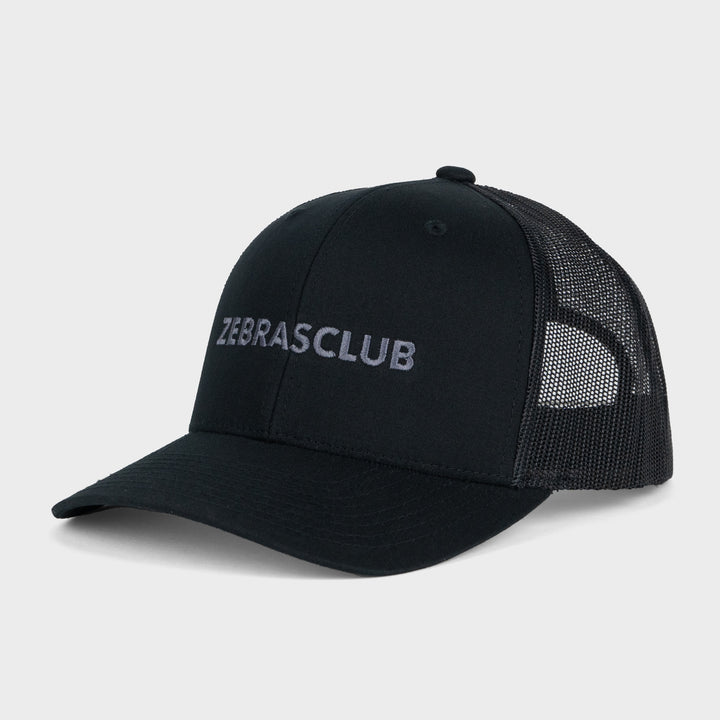 Zebrasclub snapback hat black