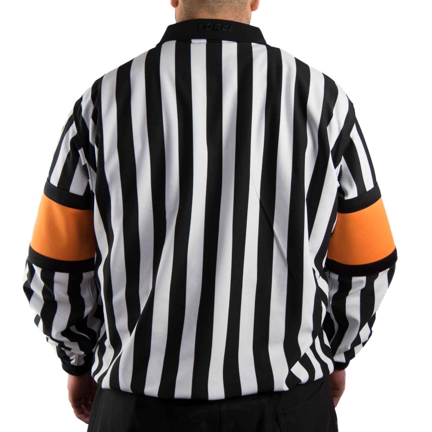 Hockey Ref Shop Original QuickFlip Reversible Referee to Linesman Sweater/Jersey X-Large / Orange Bands