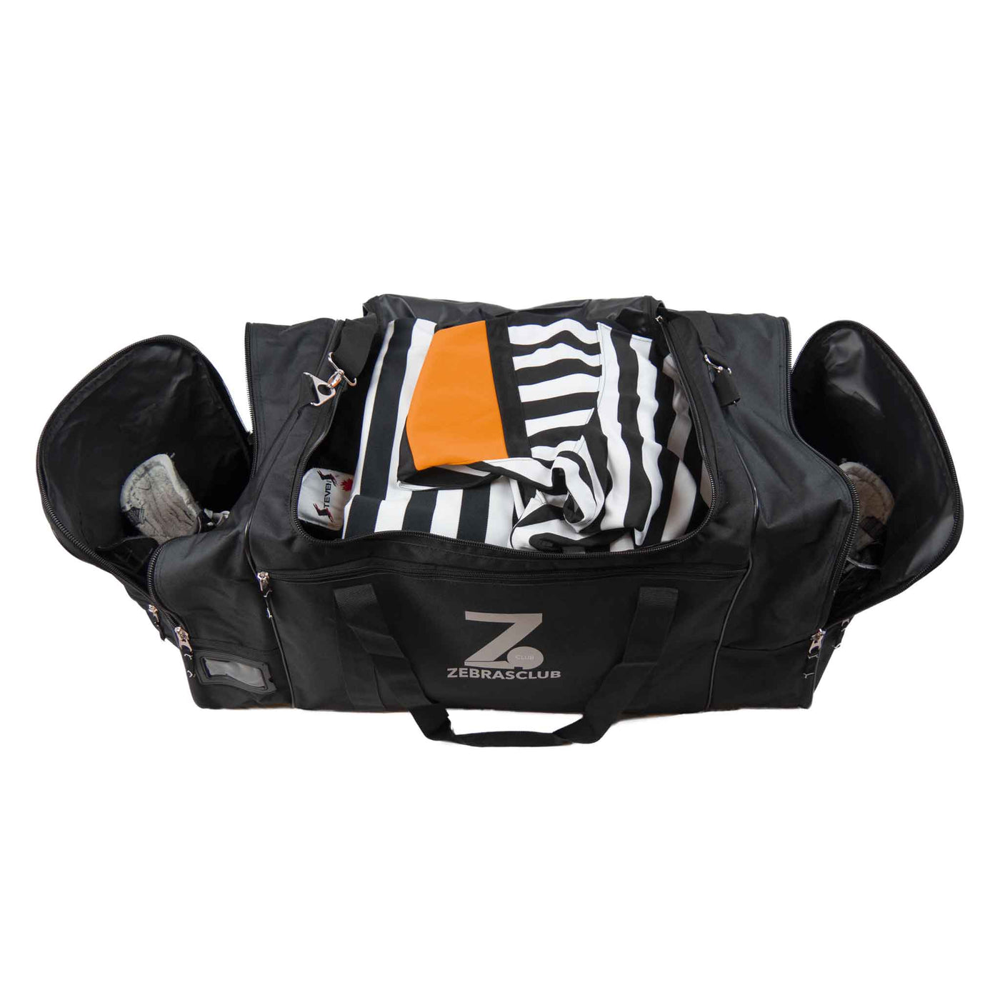 Zebrasclub hockey referee bag equipment