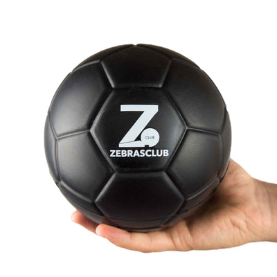 Zebrasclub 15cm Black Foam Ball Side With Hand