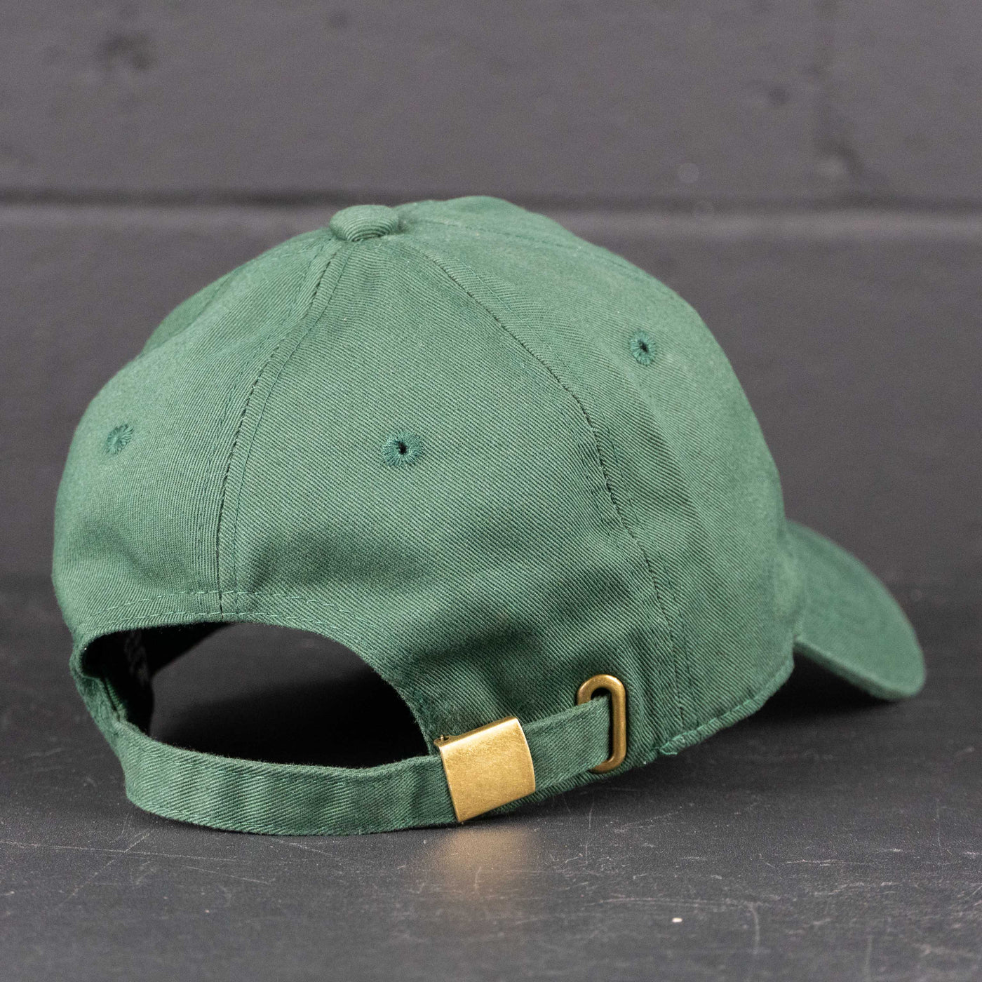 Zebrasclub baseball cap hunter green back