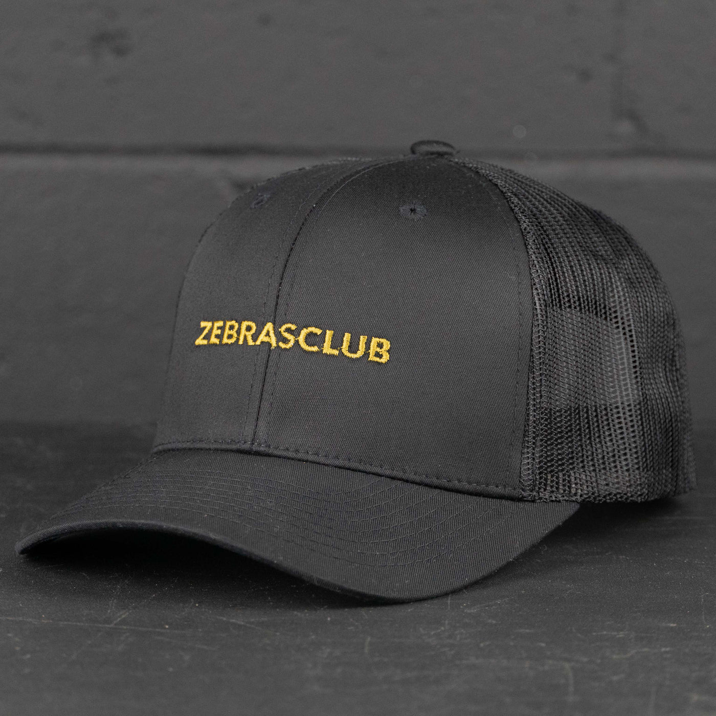 Zebrasclub snapback cap black